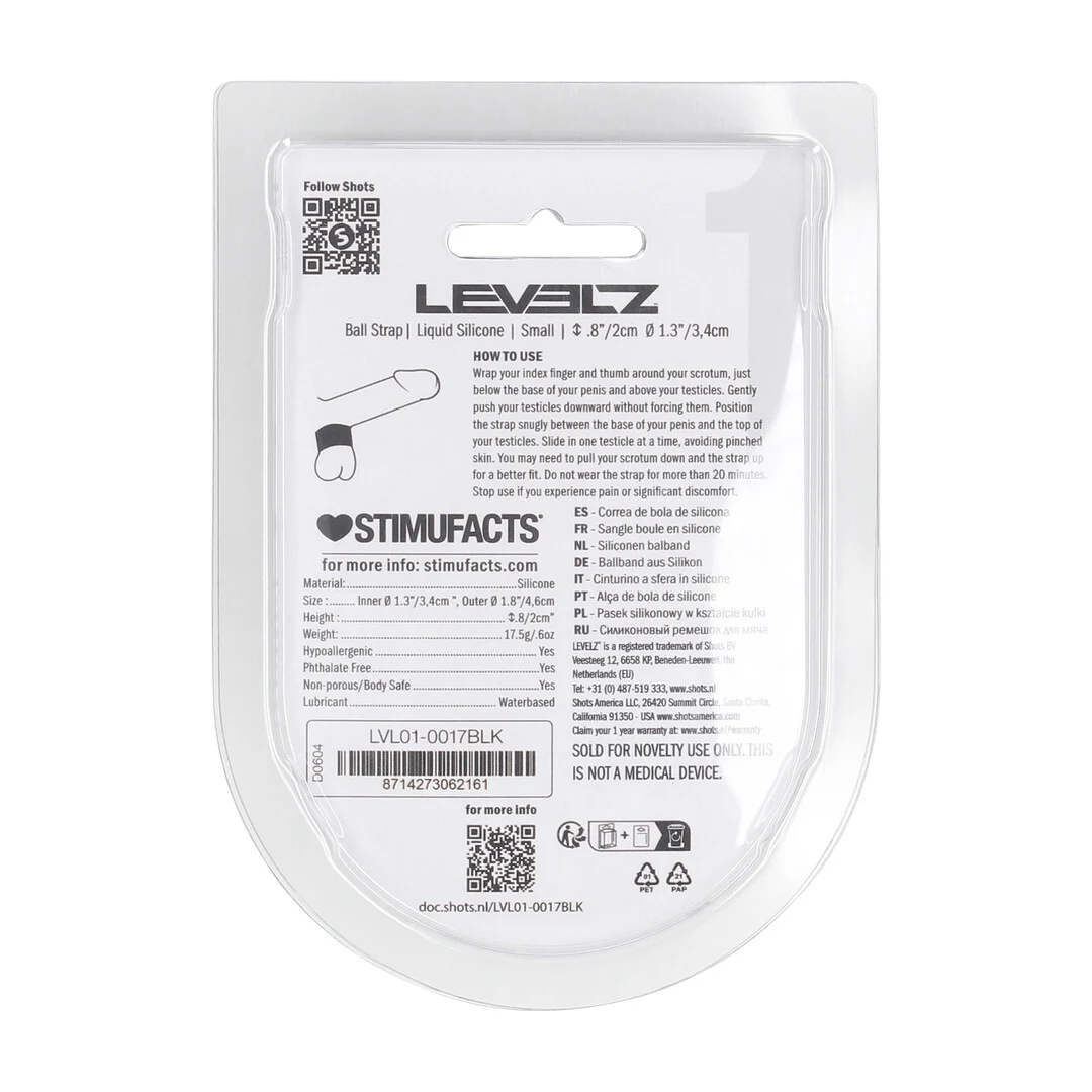 Fascia per testicoli in silicone liquido Levelz - immagine 2