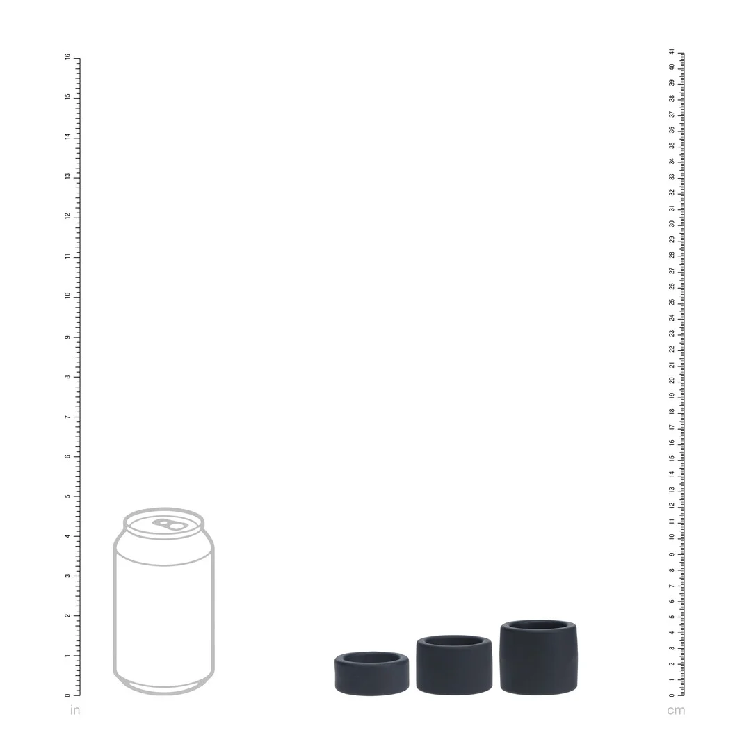 Set di 3 allungatori per testicoli in silicone Levelz - immagine 4