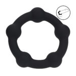 Anello fallico con perle Levelz by Shots - immagine 5