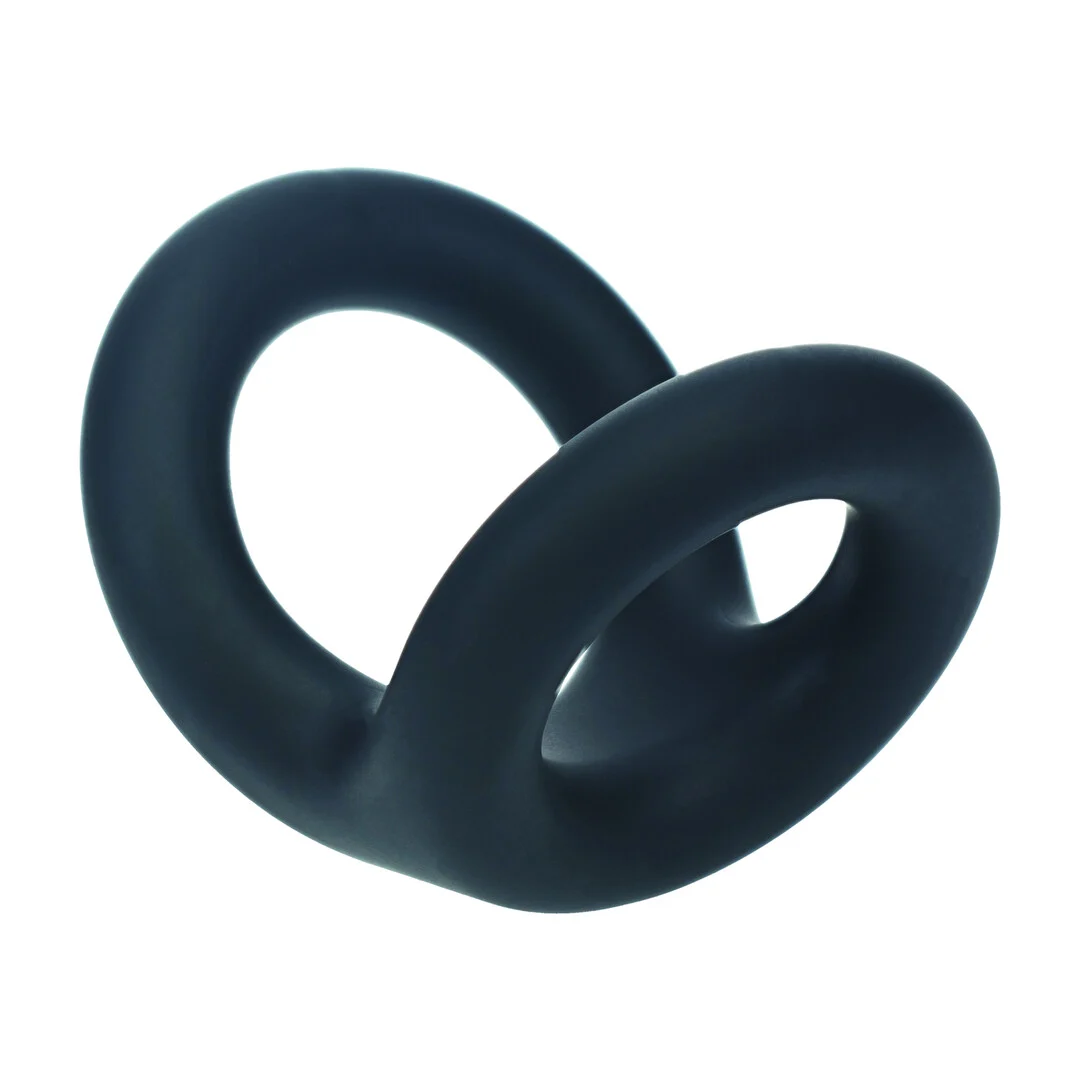 Anello fallico in silicone Levelz Double O - immagine 4