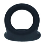 Anello per il pene Levelz Double O in silicone, nero - immagine 5