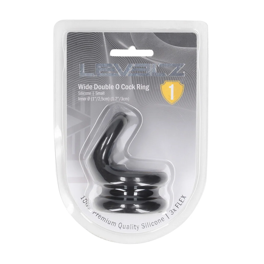 Anello doppio largo Levelz Double O - immagine 1