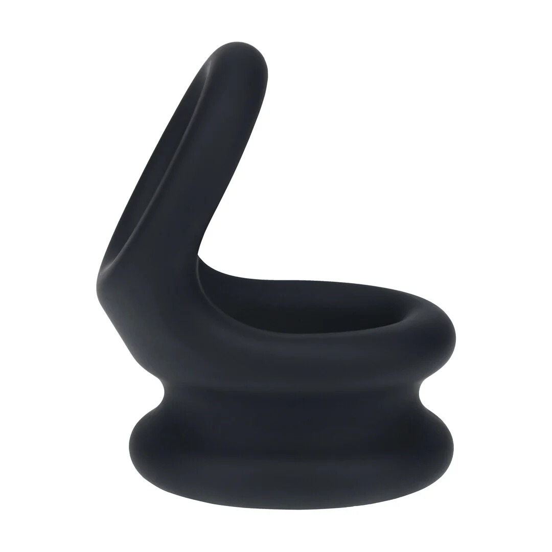 Anello fallico doppio in silicone Levelz by Shots - immagine 3