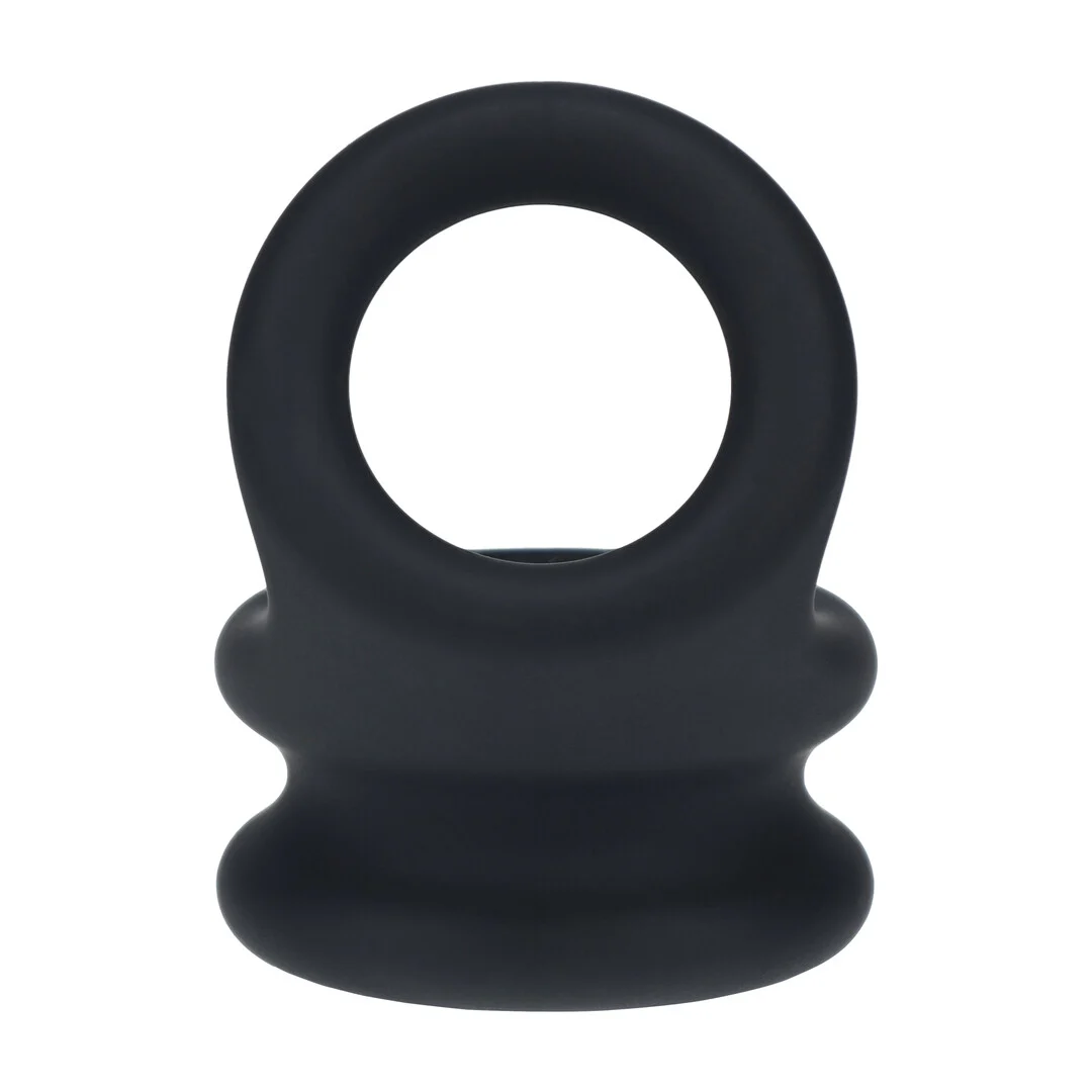 Anello fallico doppio in silicone Levelz by Shots - immagine 4