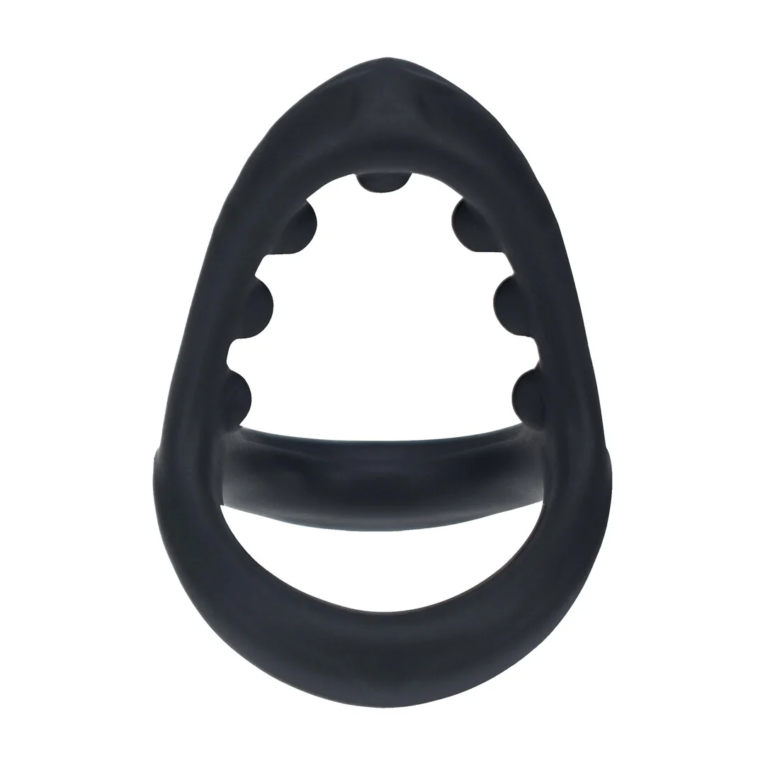 Anello fallico e per i testicoli Levelz Tri O in silicone - immagine 3