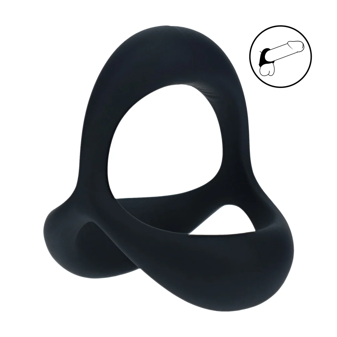 Anello per il pene in silicone Tri O Ergo - immagine 6