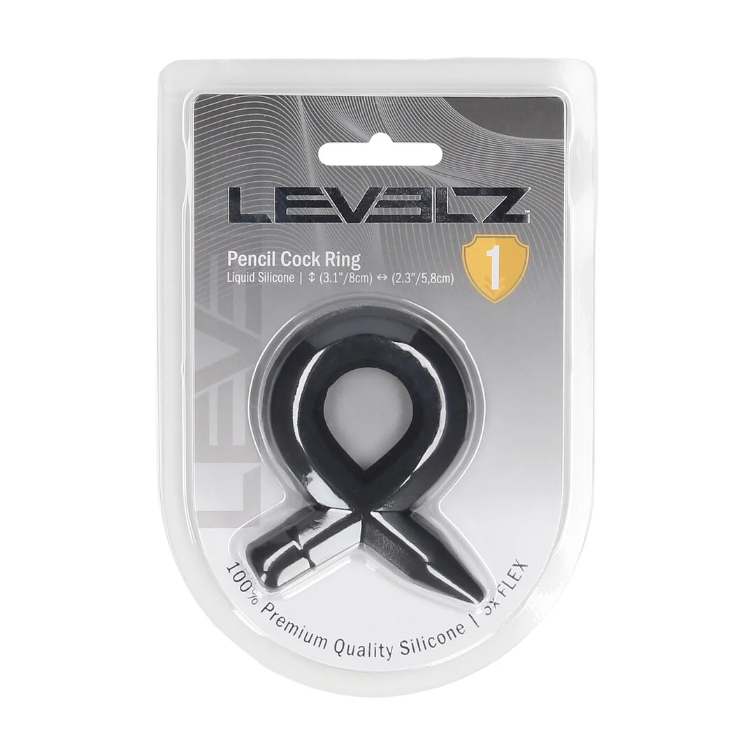 Anello per il pene Levelz Pencil in silicone - immagine 1