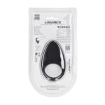 Anello fallico in silicone Levelz a goccia nero - immagine 2
