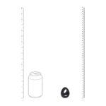 Anello fallico in silicone Levelz Tri O nero - immagine 3