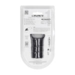 Anello fallico in silicone Levelz by Shots con guaina a coste nera - immagine 2