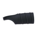 Anello fallico in silicone Levelz by Shots con guaina a coste nera - immagine 3