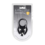 Anello fallico da allenamento Levelz in silicone nero