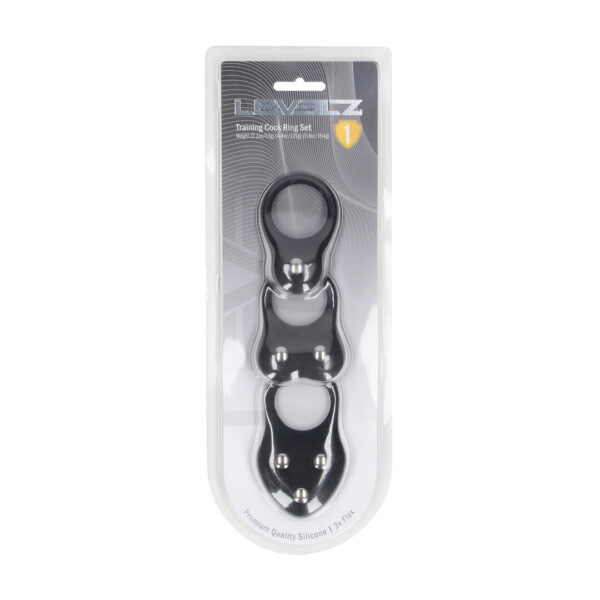 Anelli da allenamento in silicone Levelz, set da 3