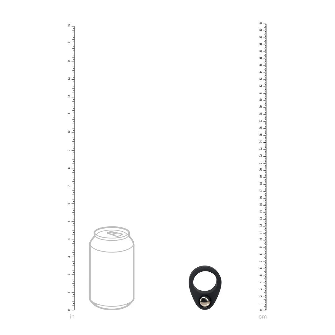Anello fallico appesantito Levelz in silicone liquido - immagine 4