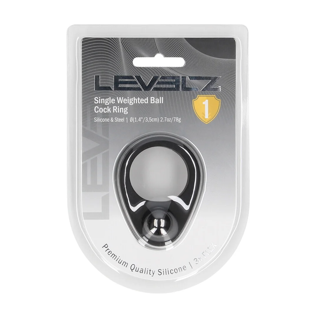 Anello fallico appesantito Levelz in silicone liquido - immagine 1