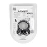 Anello fallico doppio appesantito Levelz in silicone liquido - immagine 2