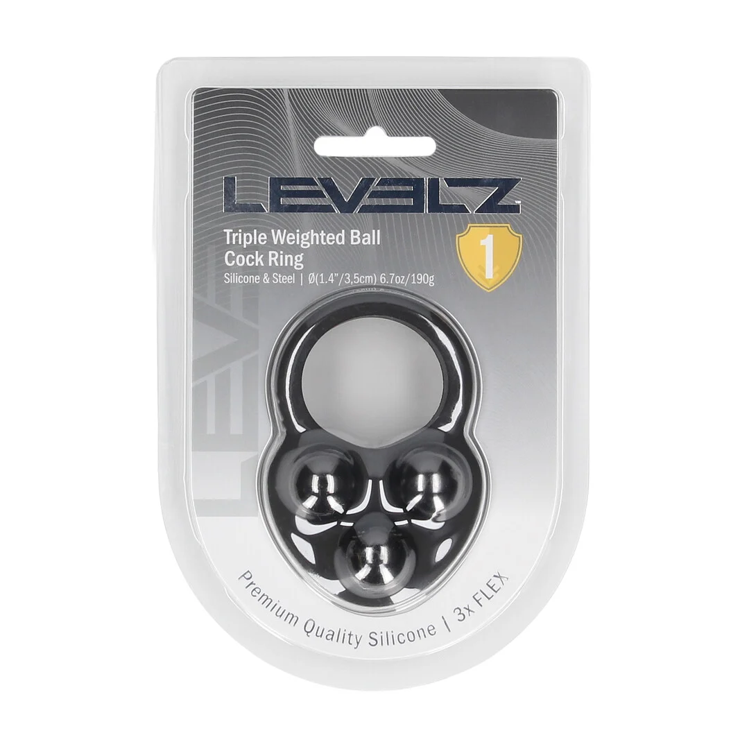 Anello fallico Levelz a triplo peso - immagine 1