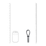Anello fallico regolabile in silicone Levelz - immagine 4