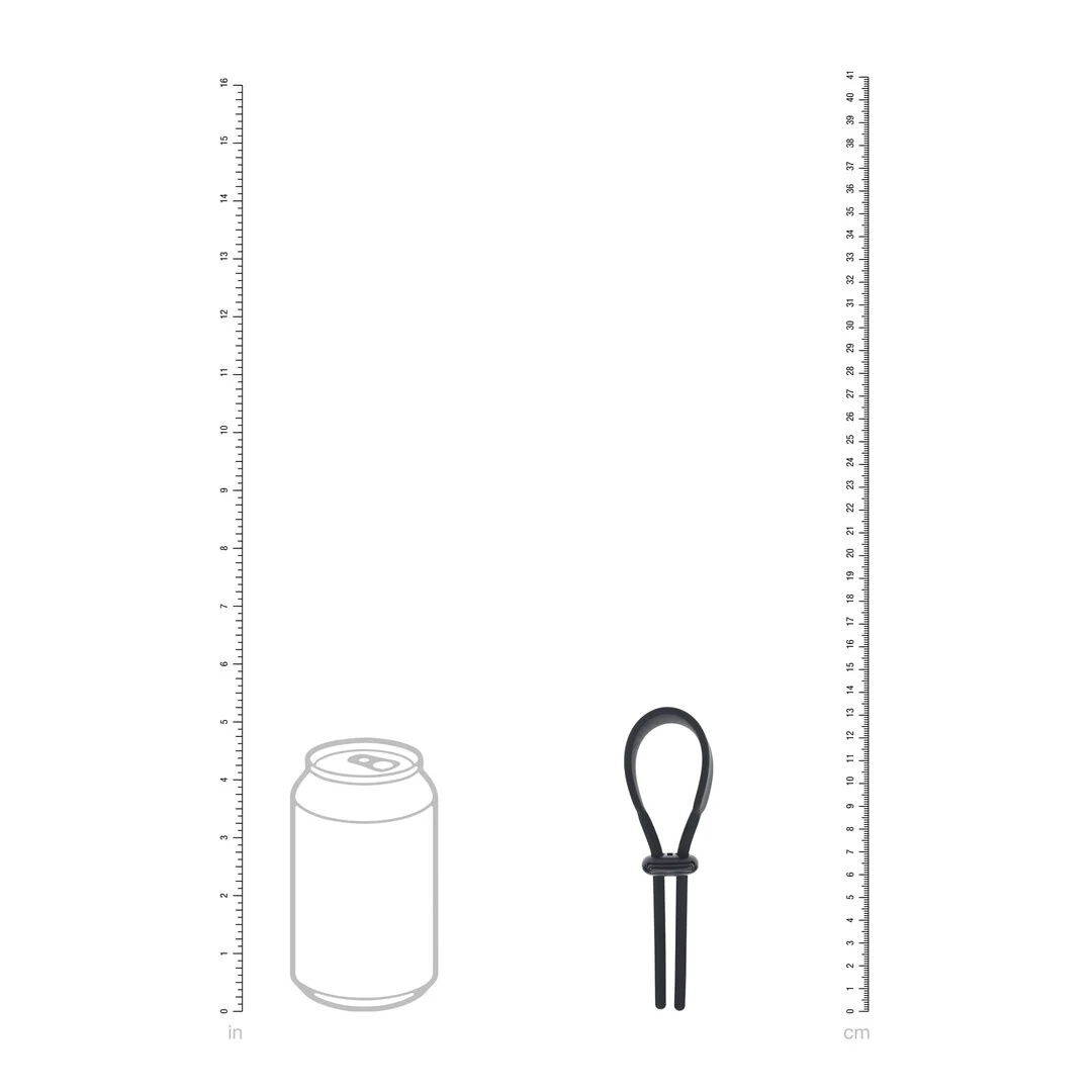 Anello fallico regolabile in silicone Levelz - immagine 4