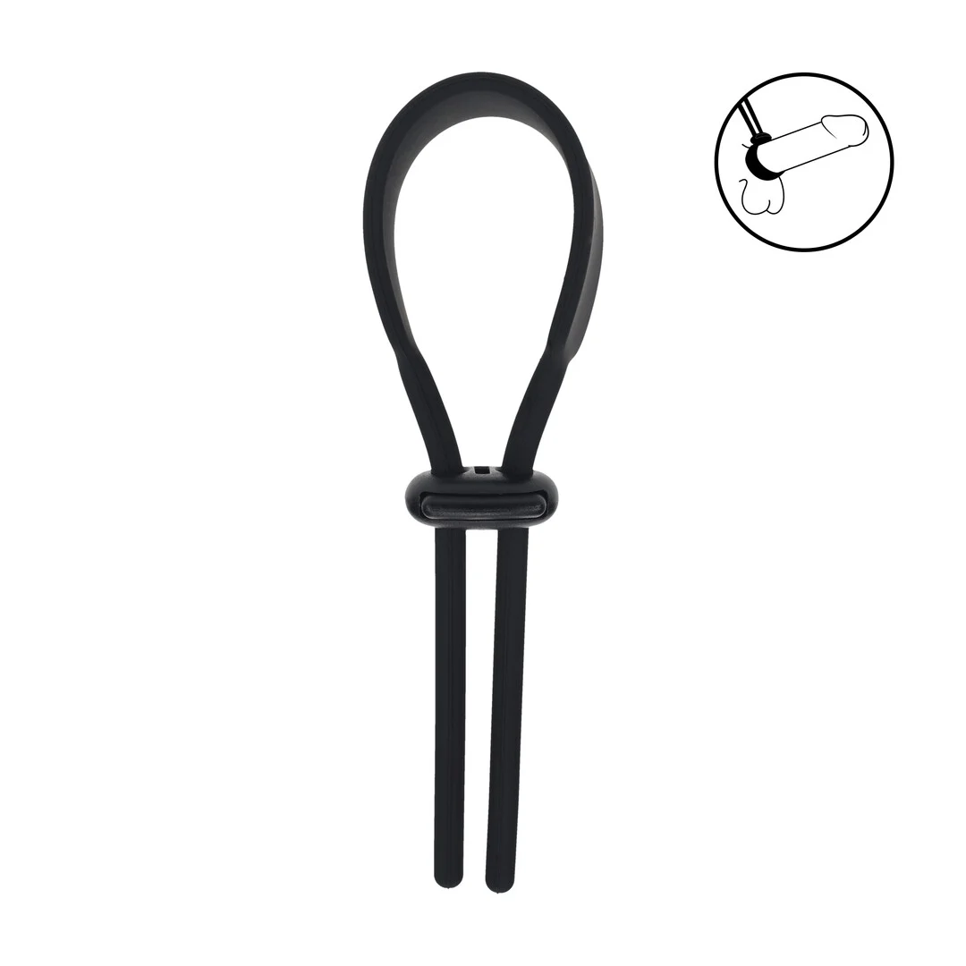 Anello fallico regolabile in silicone Levelz - immagine 6