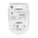 Anello fallico Levelz in metallo e silicone - immagine 2
