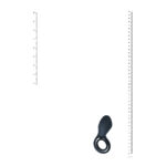 Levelz anello vibrante per pene e testicoli con stimolatore ad ali - immagine 2