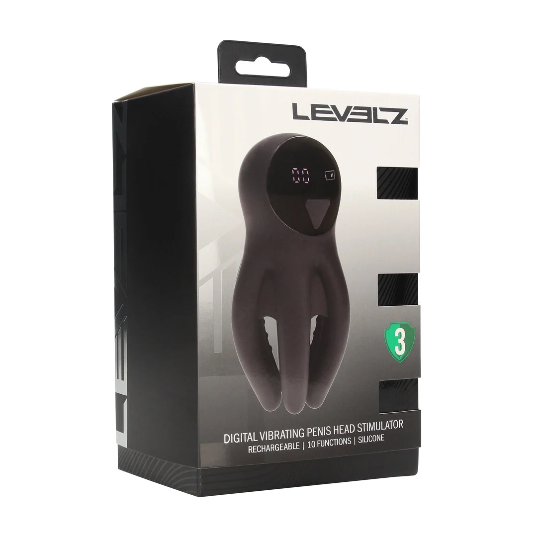 Stimolatore vibrante per glande con tentacoli Levelz by Shots