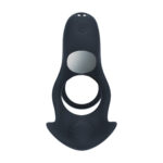 Anello fallico vibrante in silicone Levelz con tre motori - immagine 3