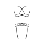 Completo Magic Silk con reggiseno, reggicalze e perizoma - immagine 12