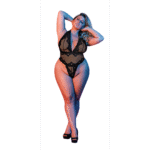 Body halter in pizzo con profonda scollatura a V e perizoma per un look sensuale | Exposed - immagine 6