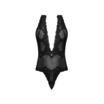 Body halter in pizzo con profonda scollatura a V e perizoma per un look sensuale | Exposed - immagine 10