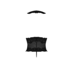 Body halter in pizzo con profonda scollatura a V e perizoma per un look sensuale | Exposed - immagine 11