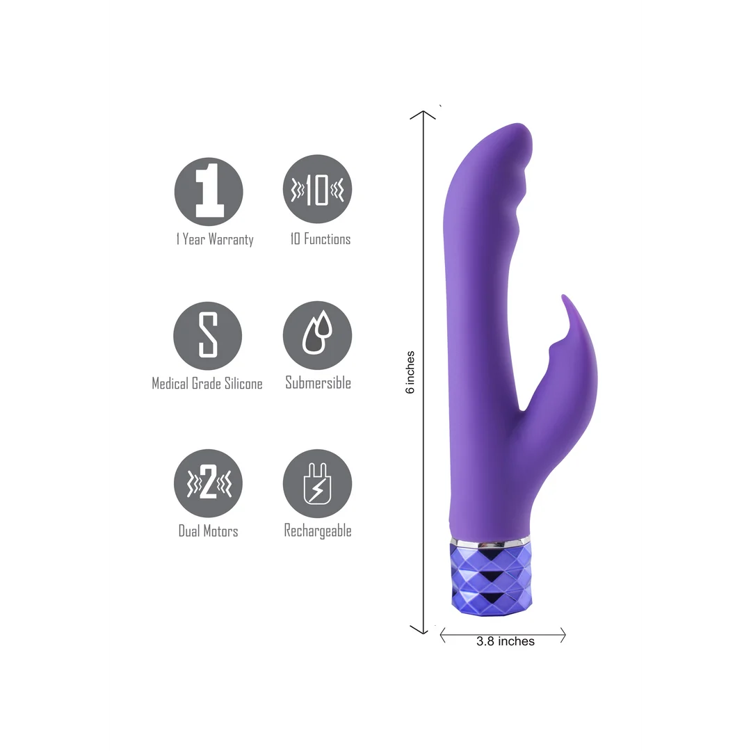 Vibratore in silicone Hailey - immagine 4