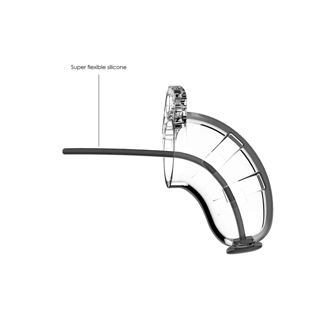 ManCage Model 15: gabbia di castità con sonda uretrale - immagine 3