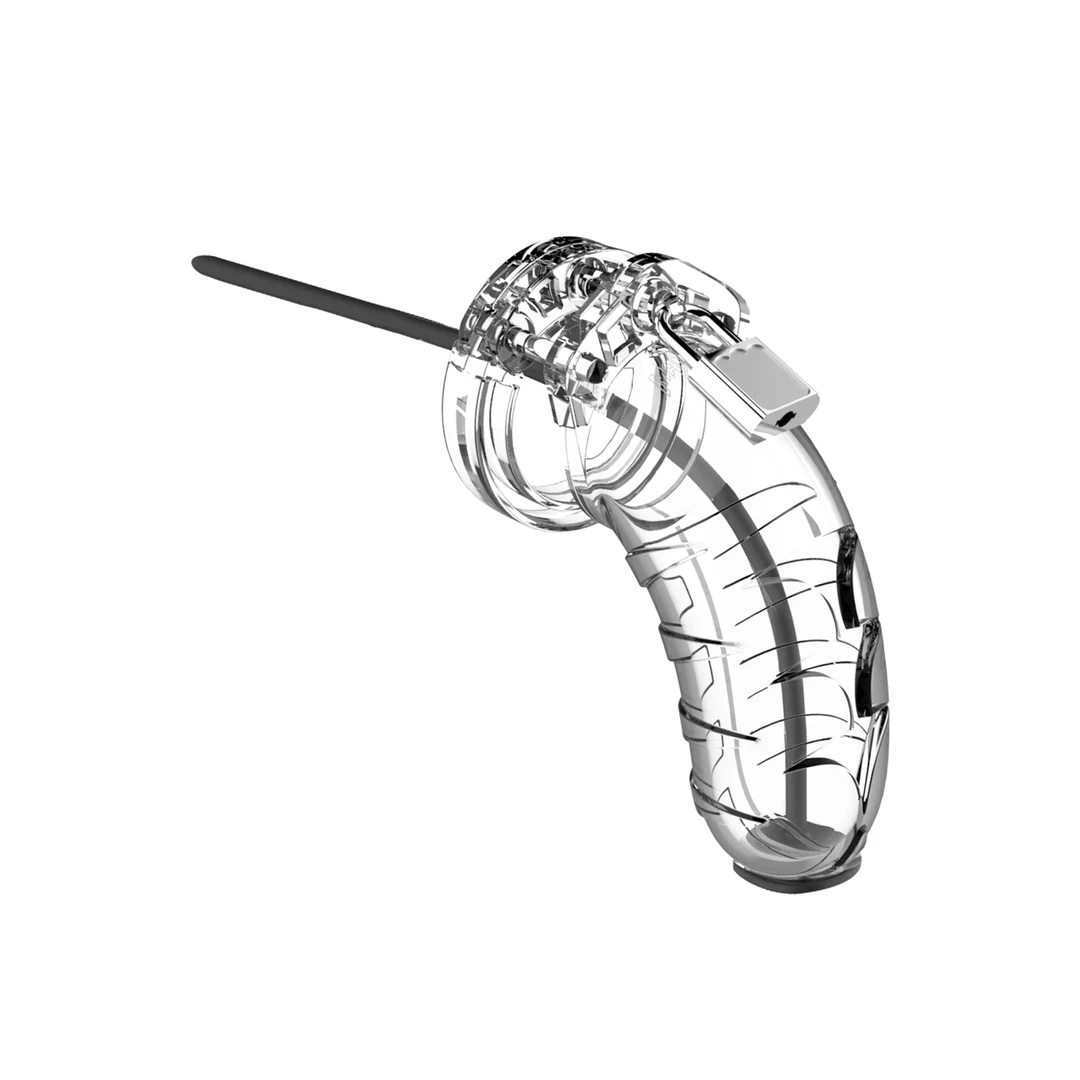 ManCage Model 16: gabbia di castità con sonda uretrale - immagine 6