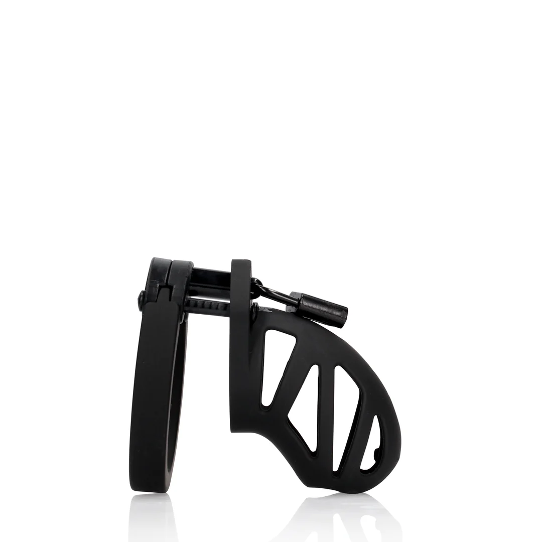 ManCage Model 23, gabbia di castità nera - immagine 3