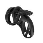 ManCage Model 24, gabbia di castità nera da 9 cm - immagine 6