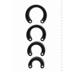 Set di anelli per cockring di diverse misure – Set di anelli di ricambio