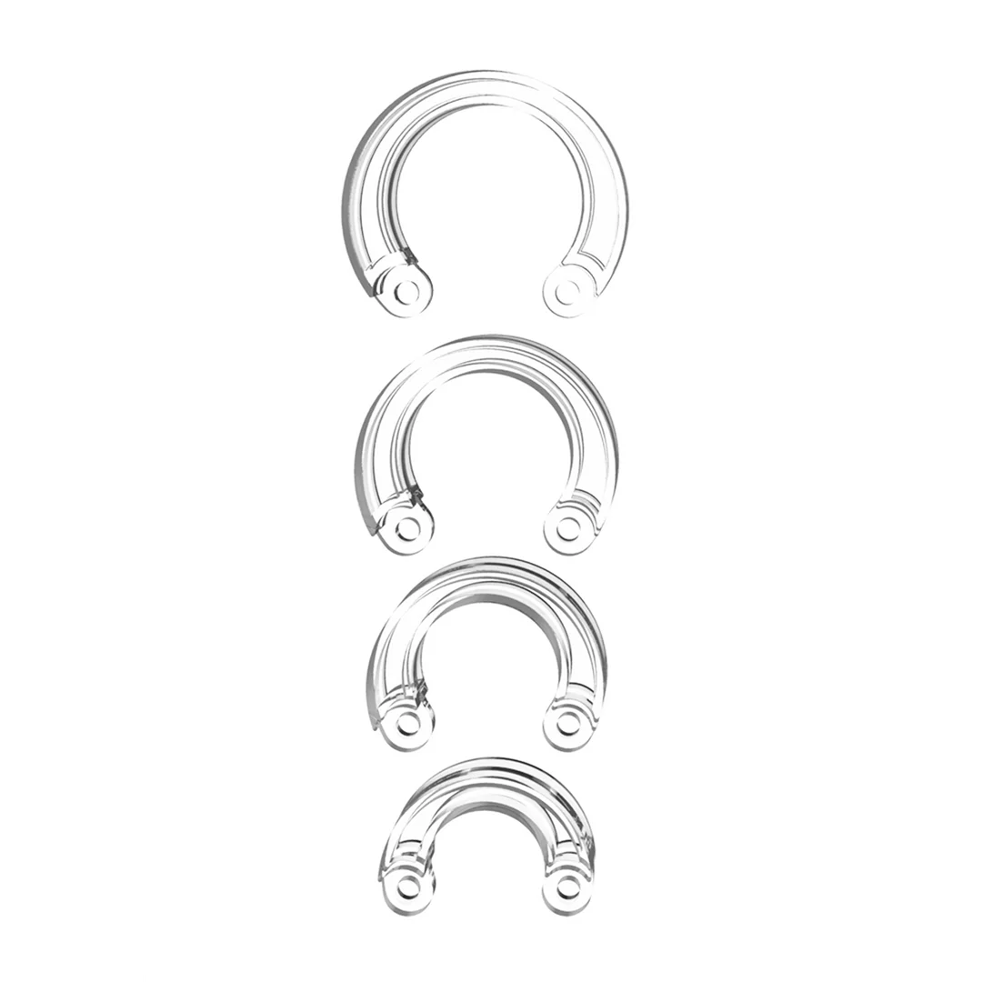 Set di anelli per cockring di diverse misure – Set di anelli di ricambio - immagine 2