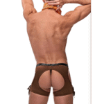 Costume da cowboy rigido per giochi di ruolo e look grintosi – Male Power - immagine 2