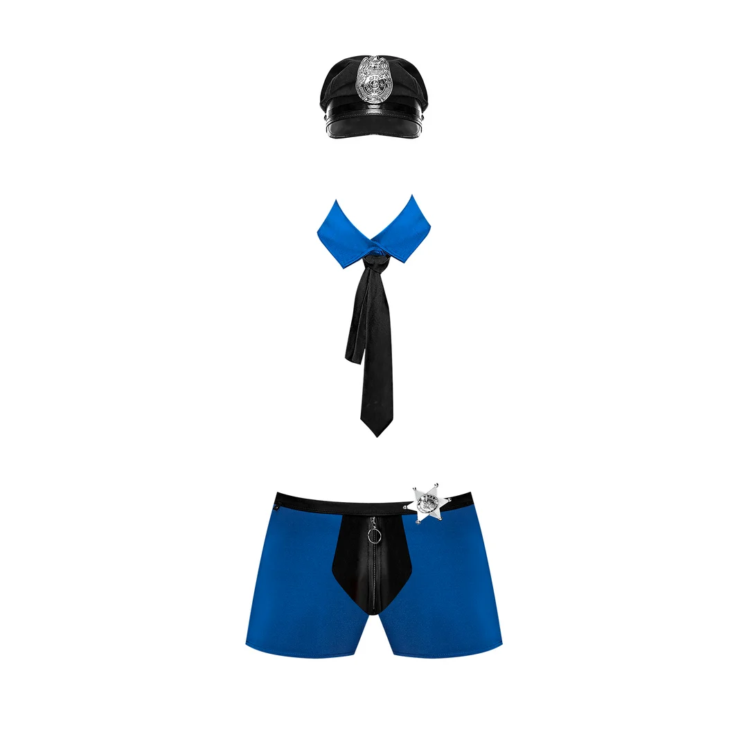 Costume da ufficiale per giochi di ruolo, con dettagli grintosi – Male Power - immagine 8