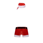 Costume lingerie per il gioco di ruolo con dettagli in peluche, per look giocosi da festa, Male Power - immagine 4