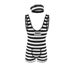 Costume da carcerato Hard Time - immagine 3