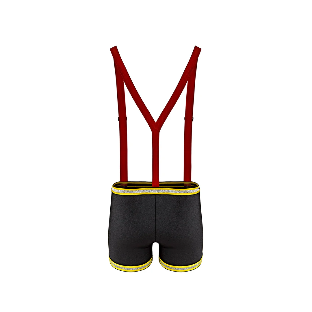 Costume per giochi di ruolo e outfit sexy di Carnevale in mesh – Male Power - immagine 7