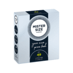 Preservativi dalla vestibilità perfetta – 3 pezzi – MISTER SIZE - immagine 2