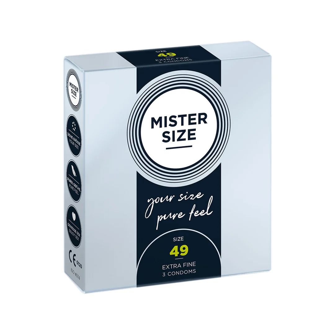 Preservativi dalla vestibilità perfetta – 3 pezzi – MISTER SIZE - immagine 2