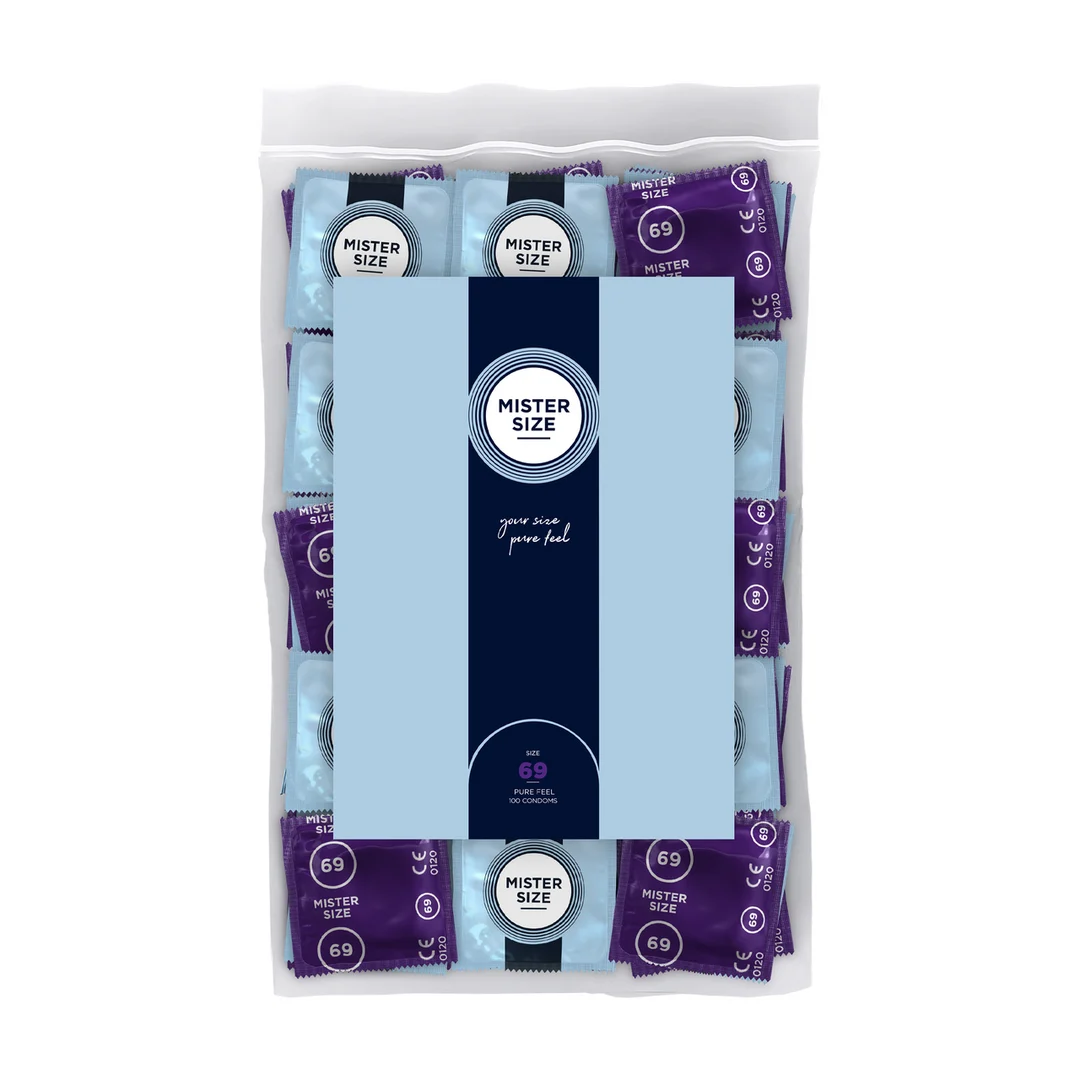 Preservativi a vestibilità ampia, 100 pezzi, MISTER SIZE - immagine 2