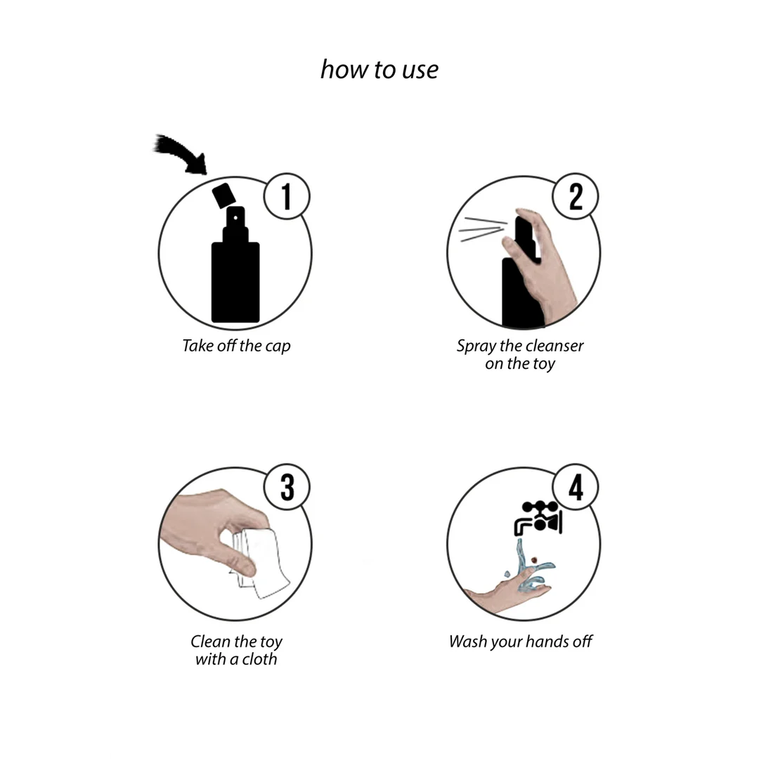 Detergente per sex toy Natural Pleasure - immagine 2