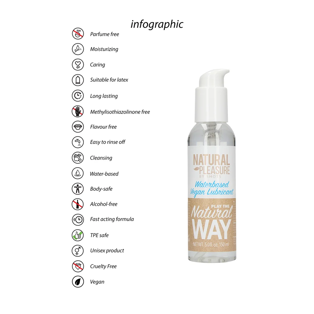 Natural Pleasure lubrificante vegano a base d’acqua - immagine 1