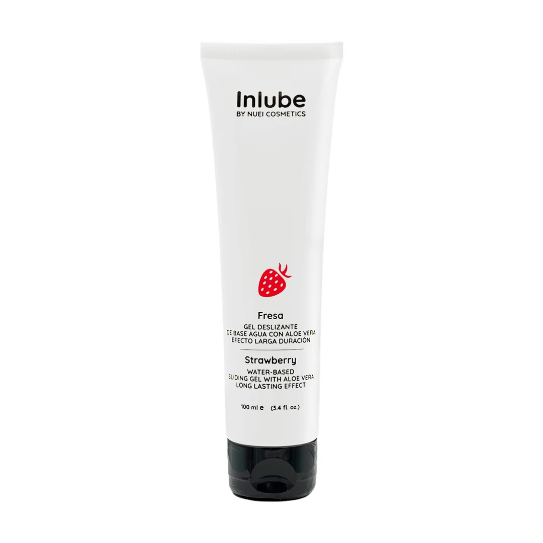 Nuei lubrificante a base d’acqua al gusto fragola, 100 ml - immagine 1